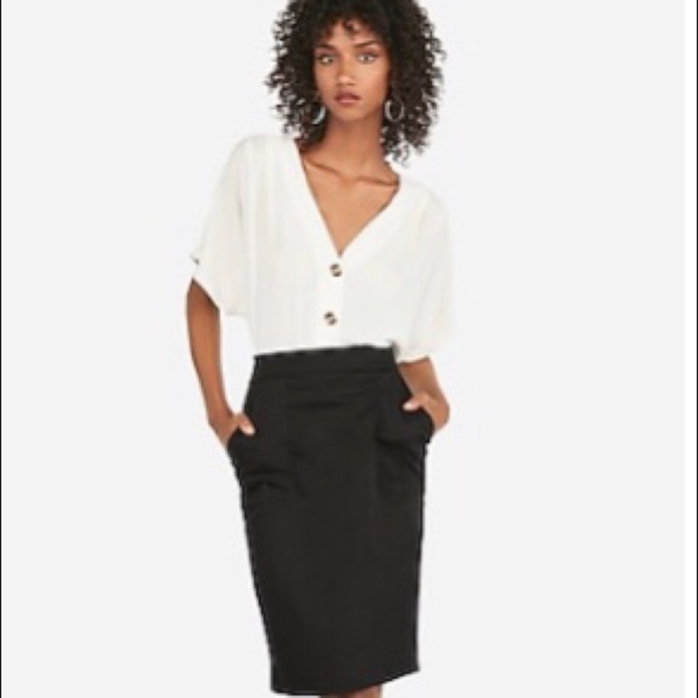 NWT Express High Waisted Pencil Skirt